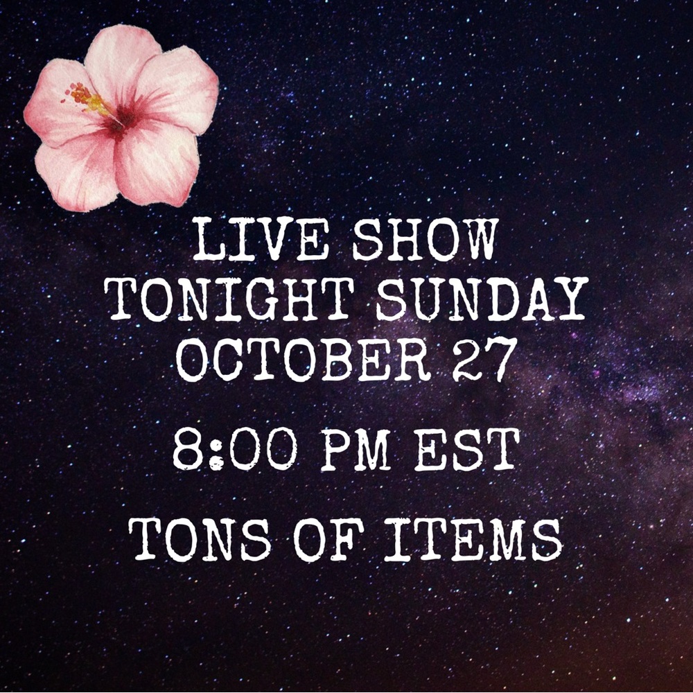 LIVE SHOW TONIGHT LIKE THIS TO BE NOTIFIED
